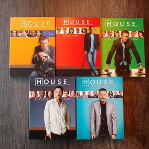 HOUSE TV Series Seasons Two, Three, Four, Five and Six. 25-Disc Collector Set